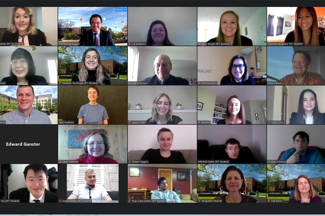 Saunders ESD Honorary Society Inducts Five New Members RIT